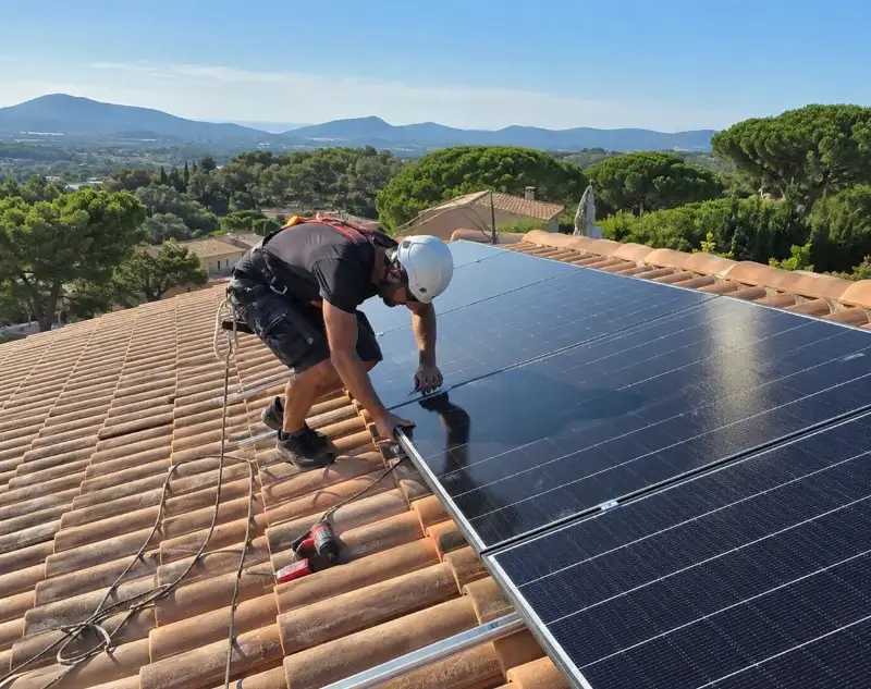 Installateur panneaux solaires Murat-sur-Vèbre — pose photovoltaïque sur toiture