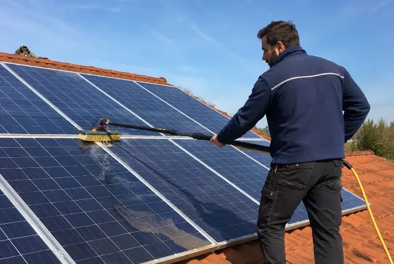 Nettoyage et entretien de panneaux solaires à Murat-sur-Vèbre